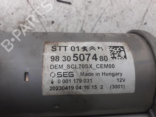 Used Starter CITROËN C3 III (SX) 1.2 THP 110 (SXHNPS, SXHNZT, SXHNZ6) (110 hp) 24790484