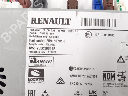 Used Radio Radio RENAULT CLIO V (B7_) 1.0 TCe 90 (B7MT) (91 hp) 27319137 27319137