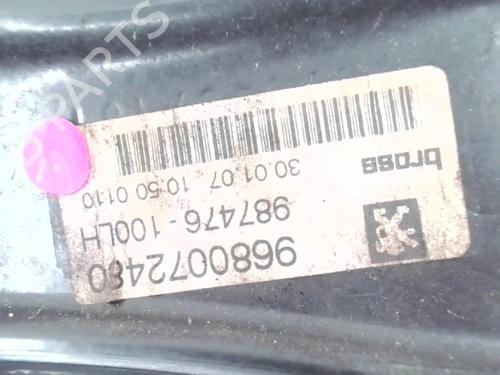 Rear left window mechanism PEUGEOT 207 CC (WD_) 1.6 HDi | BP24780308C24 