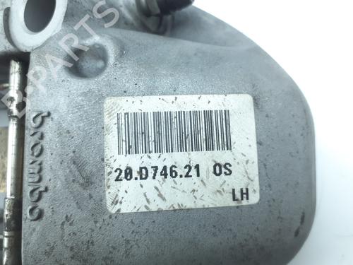 Used Left front brake caliper Left front brake caliper RENAULT MEGANE IV Hatchback (B9A/M/N_) 1.8 RS 300 (B9M8) (300 hp) 34359303 34359303