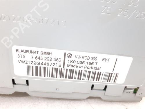 Bilradio VW GOLF V (1K1) 1.9 TDI (105 hp) 24783110