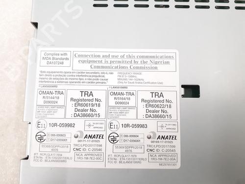 Bilradio DACIA SPRING EV (B6M1) | BP24791640E6 