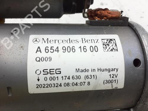 Used Starter MERCEDES-BENZ GLC Coupe (C253) 300 de 4-matic (253.311) (306 hp) 24791224