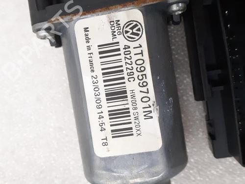 Front left window mechanism VW TOURAN (1T1, 1T2) 2.0 TDI 16V | BP24791332C22