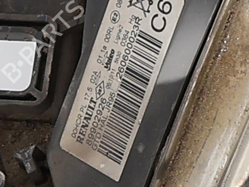 Koplamp links Koplamp links RENAULT SCÉNIC III (JZ0/1_) 1.5 dCi (110 hp) 36583595 36583595