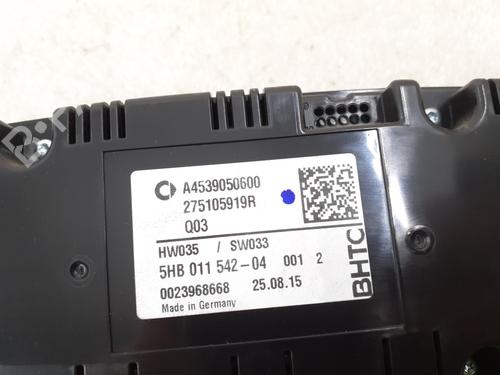 Climate control SMART FORFOUR Hatchback (453) 1.0 (453.042, 453.043) | BP24772444I5 - Image 2