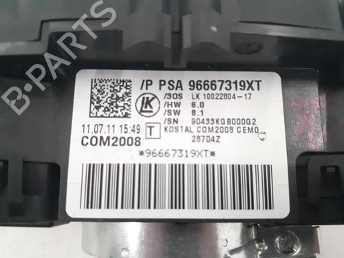 Steering column stalk PEUGEOT 3008 I MPV (0U_) 1.6 HDi | BP30746654I23 