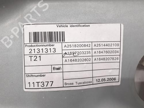 Front right window mechanism MERCEDES-BENZ M-CLASS (W164) ML 320 CDI 4-matic (164.122) | BP24791200C23