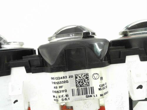 Climate control PEUGEOT 208 I (CA_, CC_) 1.2 VTI 82 | BP24778294I5