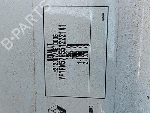 Left sun visor RENAULT KANGOO Express (FW0/1_) 1.5 dCi 75 (FW07, FW10, FW04) | BP24781896I1 - Image 9