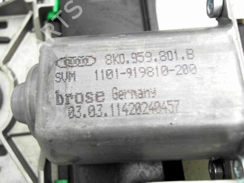 Used Rear right window mechanism AUDI A7 Sportback (4GA, 4GF) 3.0 TDI quattro (245 hp) 24777350