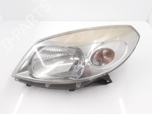 Used Left headlight DACIA SANDERO 1.4 (BS0C, BS0A, BS0G, BS1F, BS0E) (75 hp) 30170316