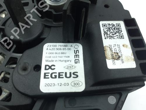 Alternator DACIA DUSTER (HM_) 1.3 TCe 150 (HMM3) | BP30356516M7
