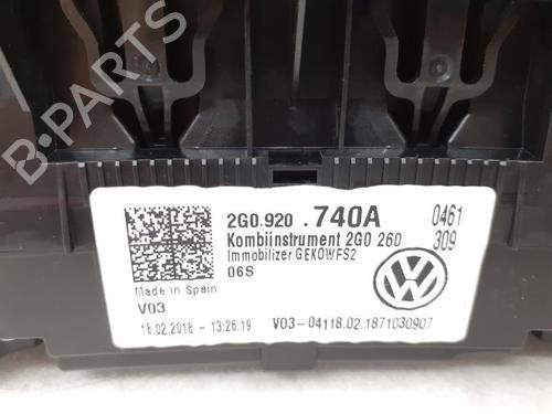 Instrument cluster VW POLO VI (AW1, BZ1, AE1) 1.0 TSI | BP24781973C47 