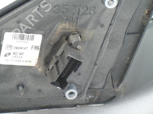 Used Right mirror OPEL VECTRA C Estate (Z02) 2.2 DTI (F35) (125 hp) 24774502