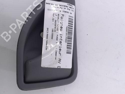 Used Front right interior door handle Front right interior door handle RENAULT TWINGO I (C06_) 1.2 (C066, C068) (58 hp) 28212808 28212808