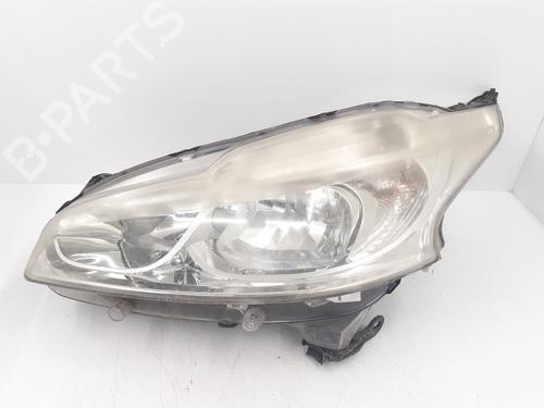 Used Left headlight Left headlight PEUGEOT 208 I (CA_, CC_) 1.4 HDi (68 hp) 33118913 33118913