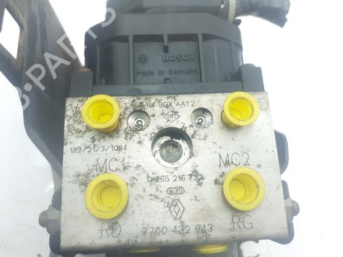 ABS pump RENAULT MEGANE I (BA0/1_) 1.6 16V (BA04, BA0B, BA11, BA1J, BA16, BA19, BA1K, BA1V,... | BP30481019M43