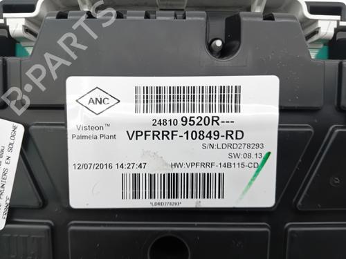 Instrument cluster RENAULT CAPTUR I (J5_, H5_) 1.5 dCi 90 (J5N4, J5M5, J5MW, J5M6, J5AL, J5AJ) | BP34479293C47  - Image 5