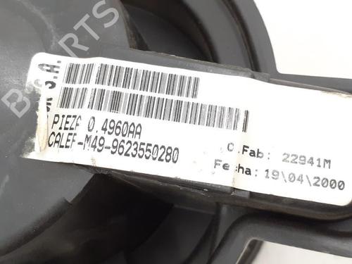 Heater blower motor CITROËN BERLINGO / BERLINGO FIRST Box Body/MPV (M_) 1.9 D 70 (MBWJZ, MCWJZ) | BP24782307M62 