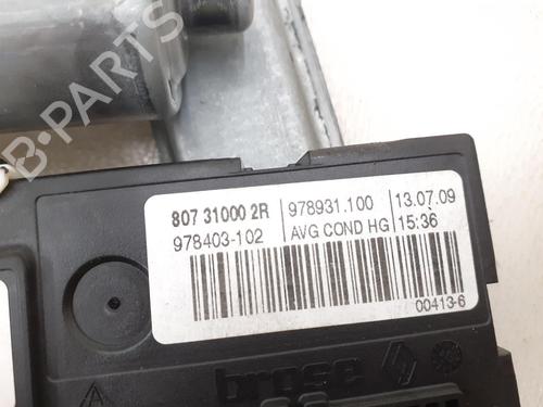 Front left window mechanism RENAULT LAGUNA III (BT0/1) 1.5 dCi (BT00, BT0A, BT0T, BT1J) | BP24789530C22 