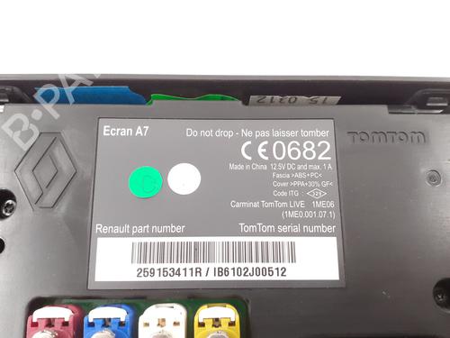 Used Display monitor Display monitor RENAULT MEGANE III Hatchback (BZ0/1_, B3_) 1.6 dCi (BZ00, BZ12, BZ13) (130 hp) 30486120 30486120