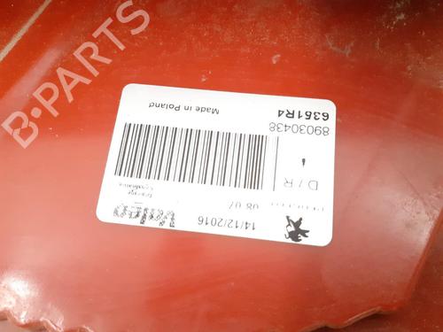 Right taillight PEUGEOT 206 SW (2E/K) 1.6 16V | BP24791241C35 
