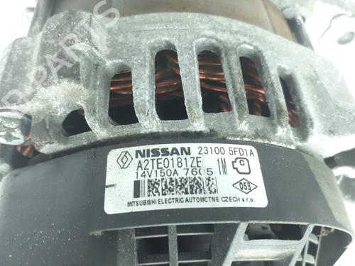 Alternator NISSAN MICRA V (K14) 1.5 DCI | BP30396111M7