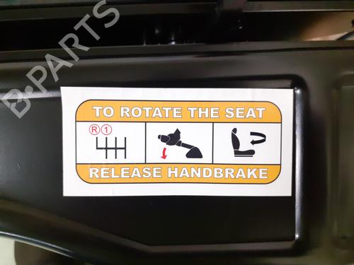 Sæde venstre fortil RENAULT TRAFIC III Platform/Chassis (EG_) 2.0 dCi 145 (EGML) | BP31282504C15 