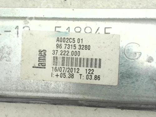 Front left window mechanism PEUGEOT 208 I (CA_, CC_) 1.6 HDi | BP24776043C22
