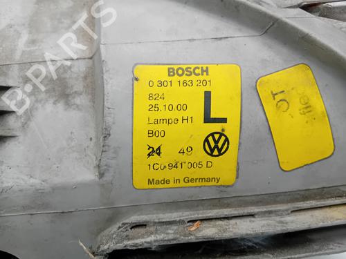 Used Left headlight Left headlight VW NEW BEETLE (9C1, 1C1) 1.9 TDI (90 hp) 36027393 36027393