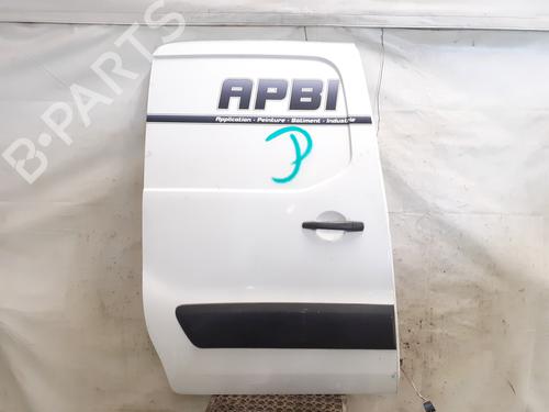 Used Right slide door PEUGEOT PARTNER Box Body/MPV 1.6 HDi (90 hp) 27818810