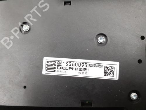 Used Radio Radio OPEL ASTRA J (P10) 1.4 Turbo (68) (140 hp) 24782692 24782692