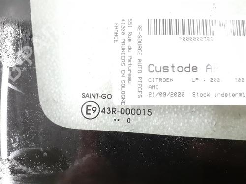 Used Rear left quarter glass CITROËN AMI (9A_) Electric (9AZ2CA) (8 hp) 24791868