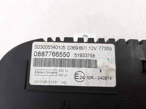 Used Instrument cluster FIAT PANDA (312_, 319_) 1.2 (312PXA1A) (69 hp) 24787000