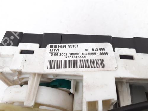 Climate control OPEL ZAFIRA A MPV (T98) 2.2 DTI 16V (F75) | BP24783540I5