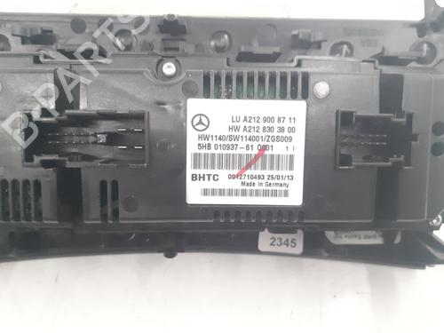 Climate control MERCEDES-BENZ E-CLASS T-Model (S212) E 220 CDI / BlueTEC (212.202, 212.201) | BP30743818I5