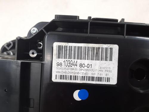 Used Instrument cluster Instrument cluster PEUGEOT 3008 II SUV (MC_, MR_, MJ_, M4_) 1.6 BlueHDi 120 (120 hp) 24795183 24795183
