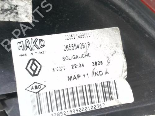 Left taillight RENAULT CLIO IV (BH_) 1.5 dCi 90 | BP24780016C34 