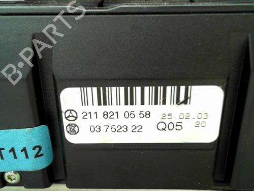Warning switch MERCEDES-BENZ E-CLASS (W211)  | BP24777172I22 