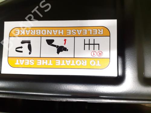 Sæde højre fortil RENAULT TRAFIC III Platform/Chassis (EG_) 2.0 dCi 145 (EGML) | BP31280023C16 