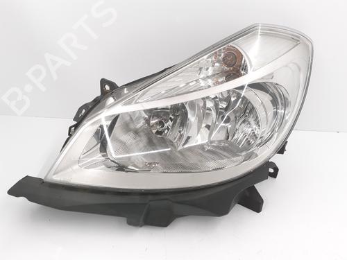 Used Left headlight RENAULT CLIO III (BR0/1, CR0/1) 1.5 dCi (BR17, CR17) (86 hp) 30517933