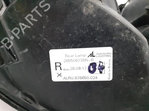 Right taillight RENAULT CAPTUR I (J5_, H5_) 1.5 dCi 90 (J5N4, J5M5, J5MW, J5M6, J5AL, J5AJ) | BP30095741C35