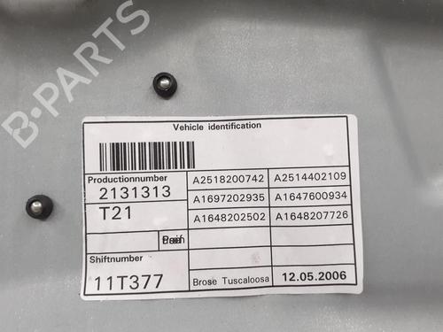 Used Front left window mechanism MERCEDES-BENZ M-CLASS (W164) ML 320 CDI 4-matic (164.122) (224 hp) 24791201