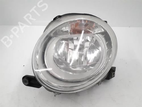 Used Left headlight FIAT 500 (312_) 1.2 (312AXA1A) (69 hp) 30143627