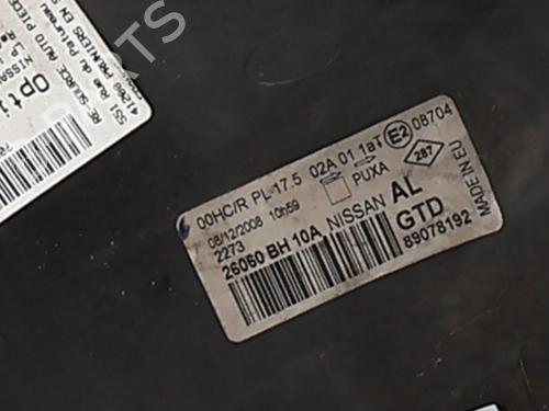 Left headlight NISSAN NOTE (E11, NE11) 1.5 dCi | BP39990265C28 - Image 2