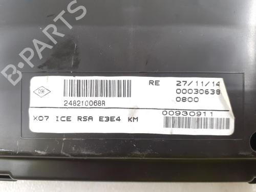 Instrument cluster RENAULT TWINGO III (BCM_, BCA_) 1.0 SCe 70 | BP24786643C47