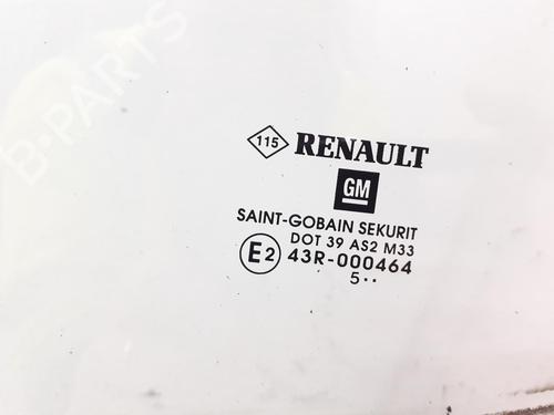 Used Front left door window RENAULT TRAFIC III Van (FG_) 1.6 dCi 120 (FGMB, FGMC) (120 hp) 24790279