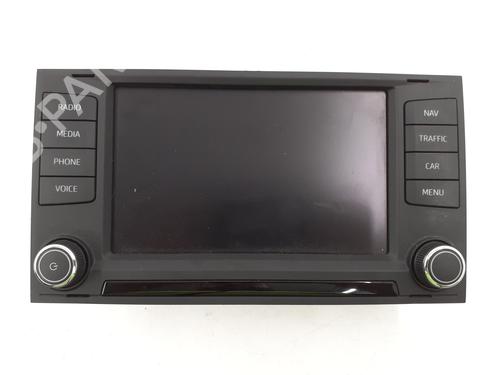 Used Display monitor SEAT LEON ST (5F8) 2.0 TDI (150 hp) 30539028