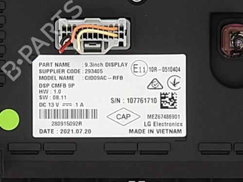 display-monitor-renault-clio-v-b7_-2019-37203317 main image